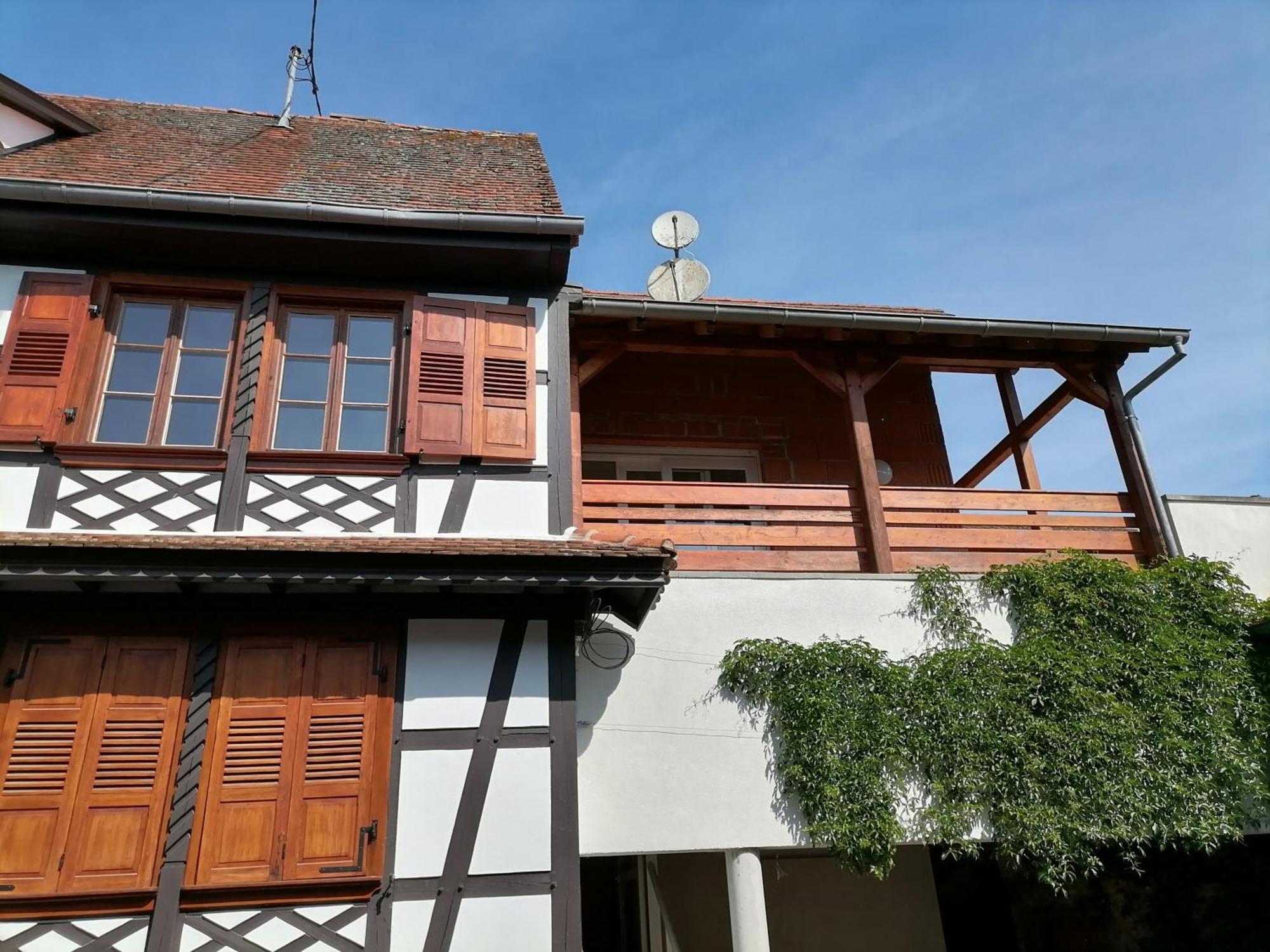 Appartement Et Terrasse Privee Ingolsheim Bagian luar foto