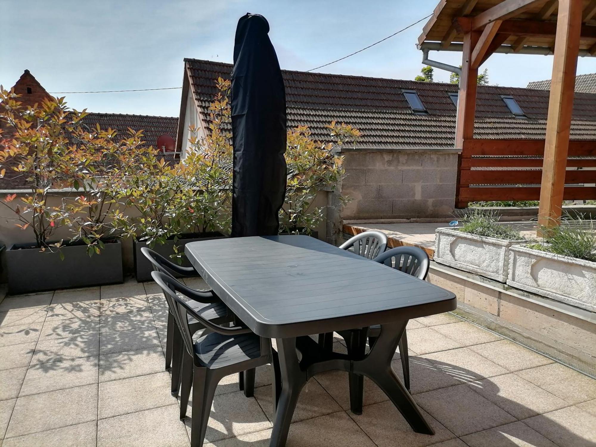Appartement Et Terrasse Privee Ingolsheim Bagian luar foto